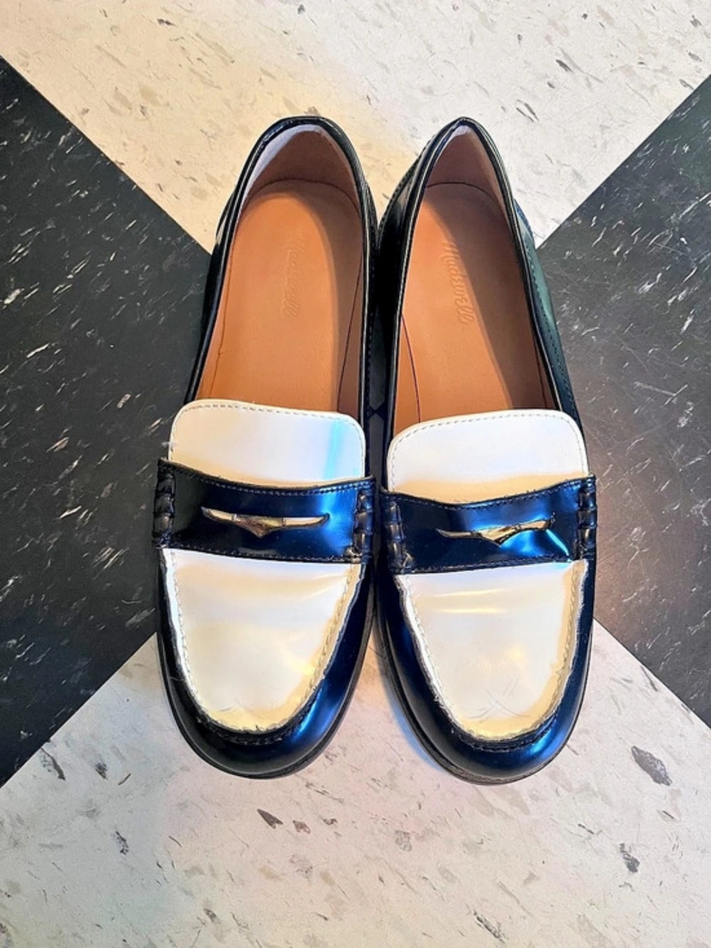 Madewell The Frances Loafer Black & White